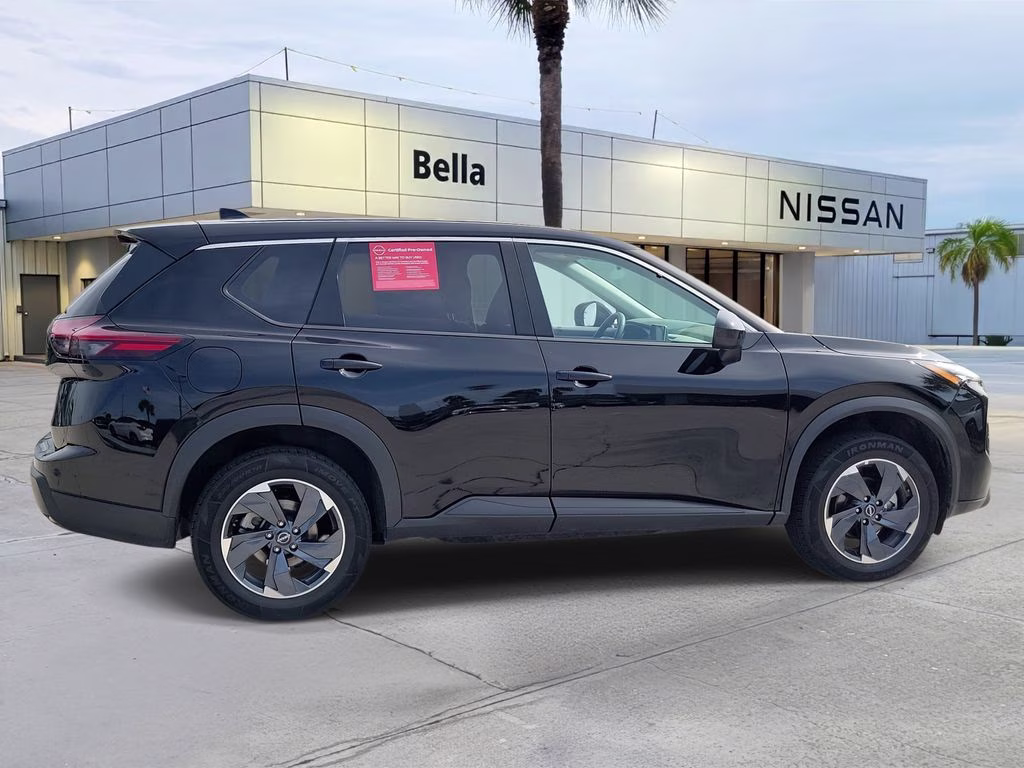 2025 Super Black Nissan Rogue SV FWD SUV