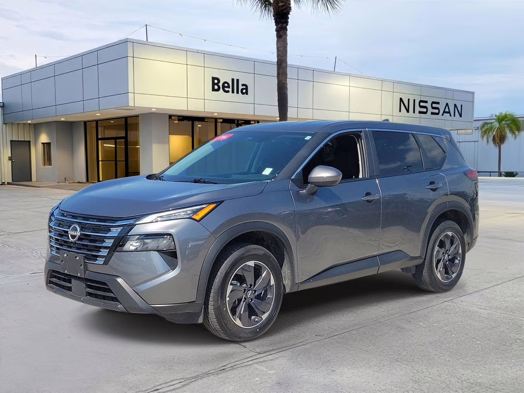 2025 Gun Metallic Nissan Rogue SV FWD SUV