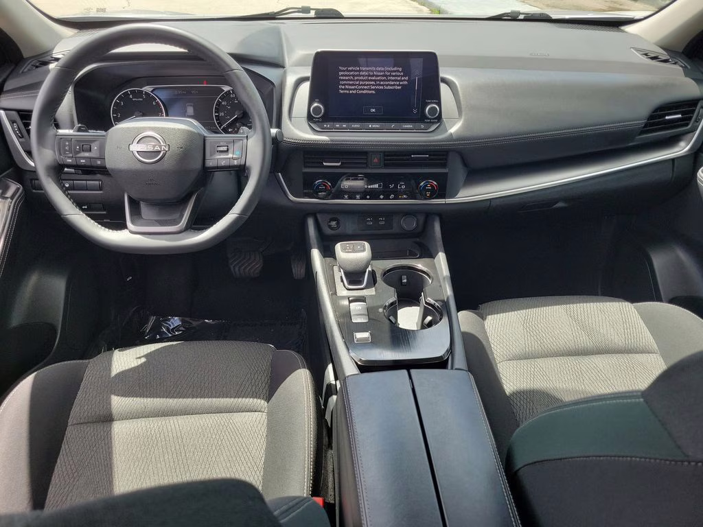 2025 Brilliant Silver Metallic Nissan Rogue SV FWD SUV