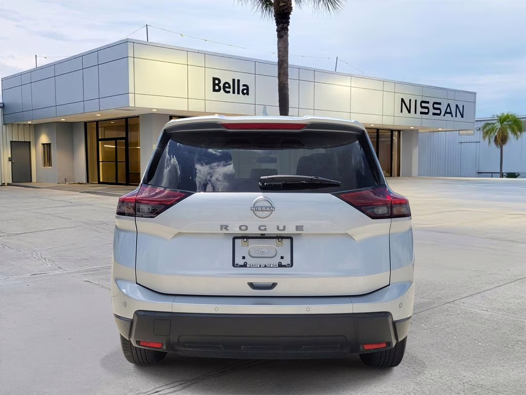 2025 Brilliant Silver Metallic Nissan Rogue SV FWD SUV