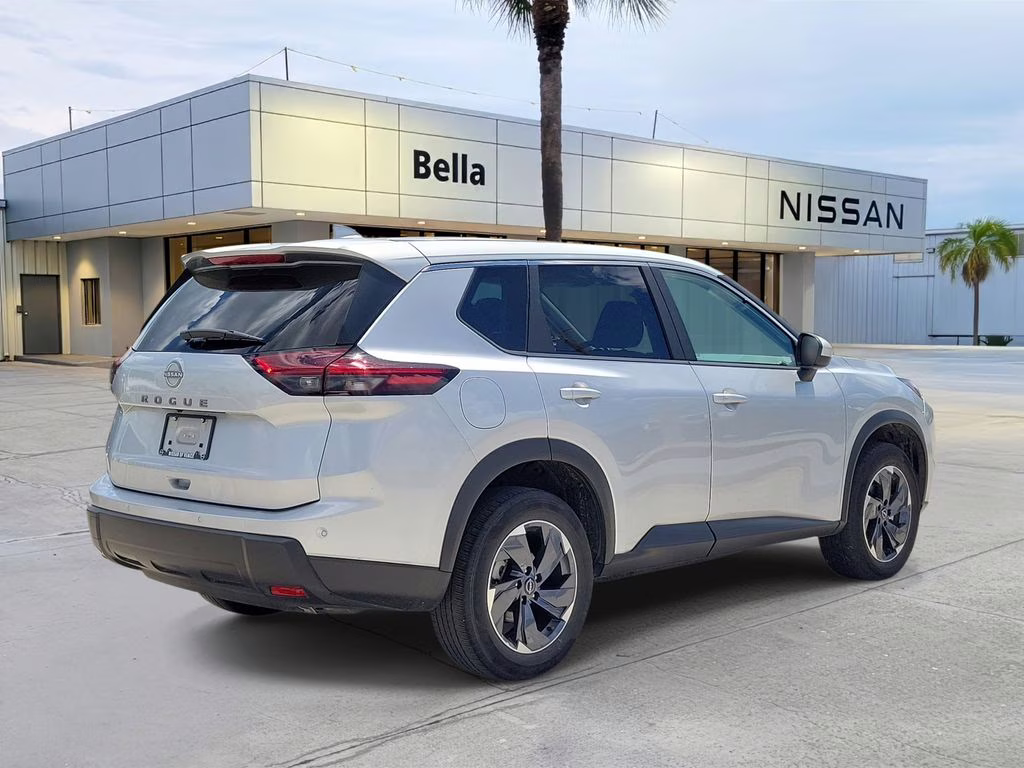 2025 Brilliant Silver Metallic Nissan Rogue SV FWD SUV