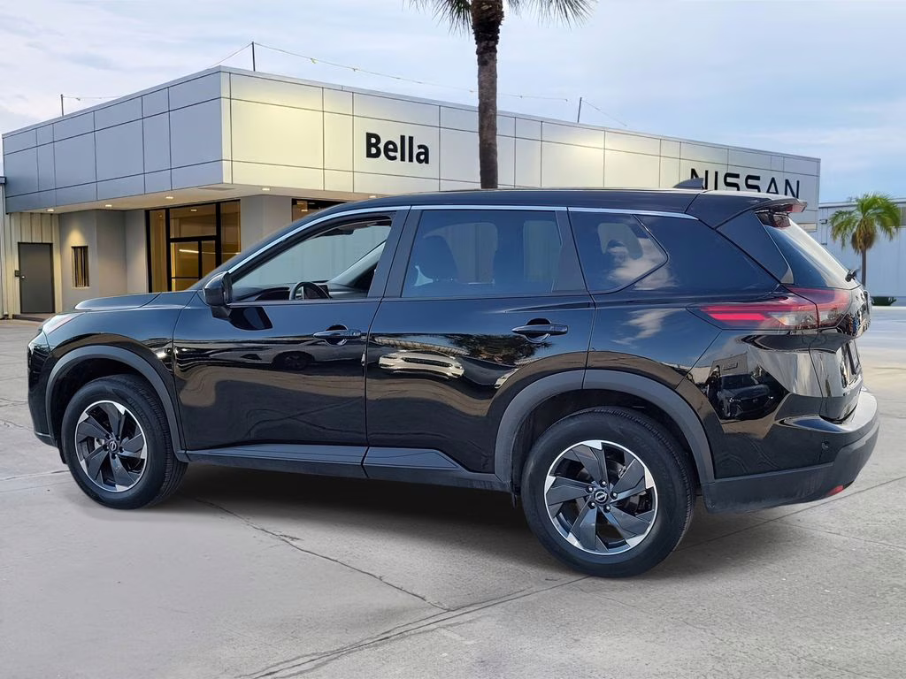 2025 Super Black Nissan Rogue SV AWD SUV