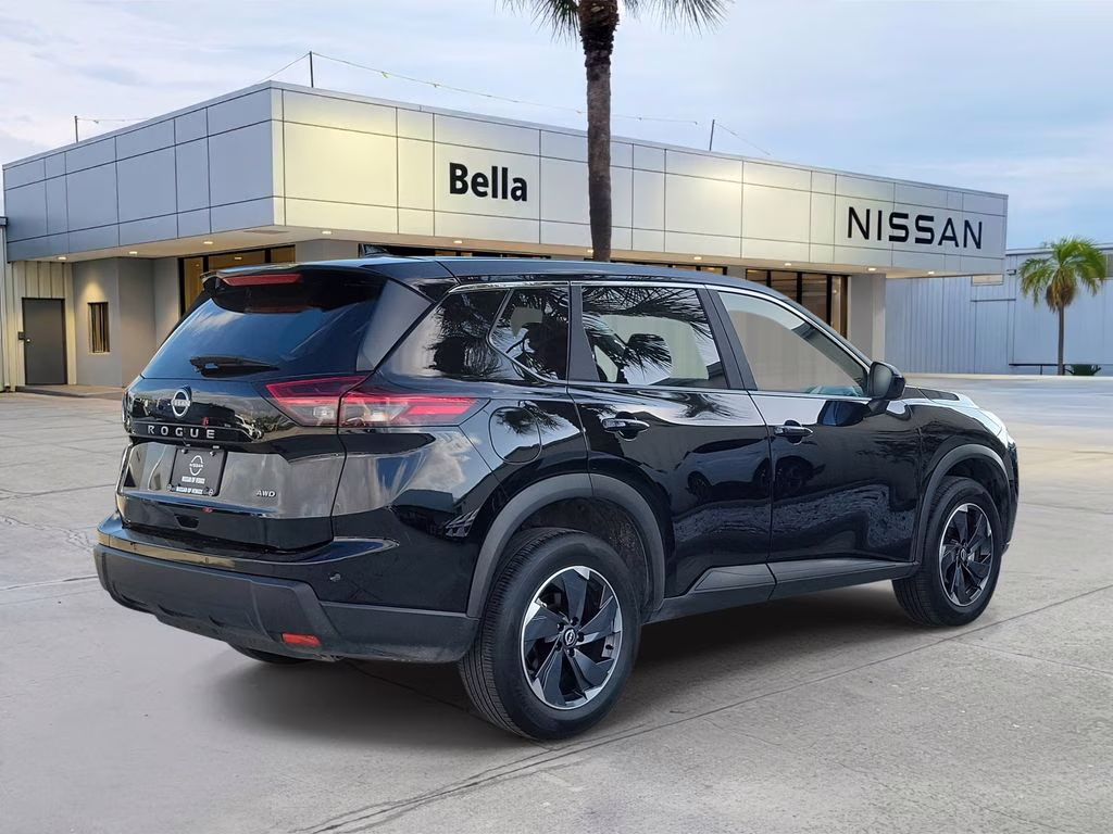 2025 Super Black Nissan Rogue SV AWD SUV
