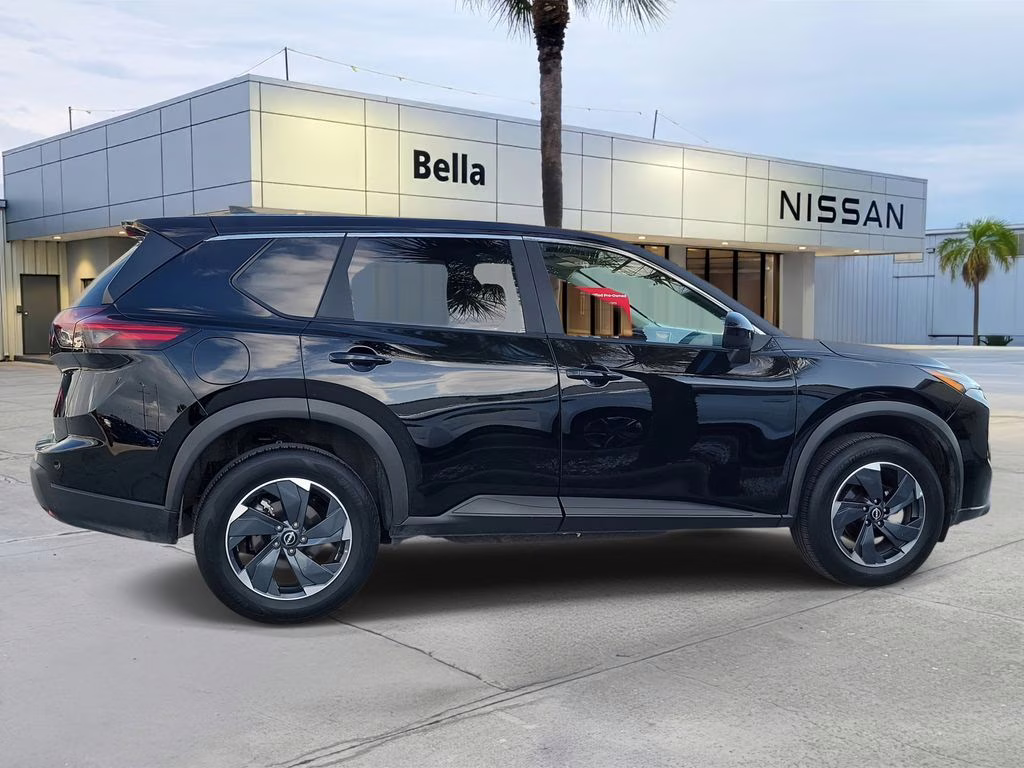 2025 Super Black Nissan Rogue SV AWD SUV