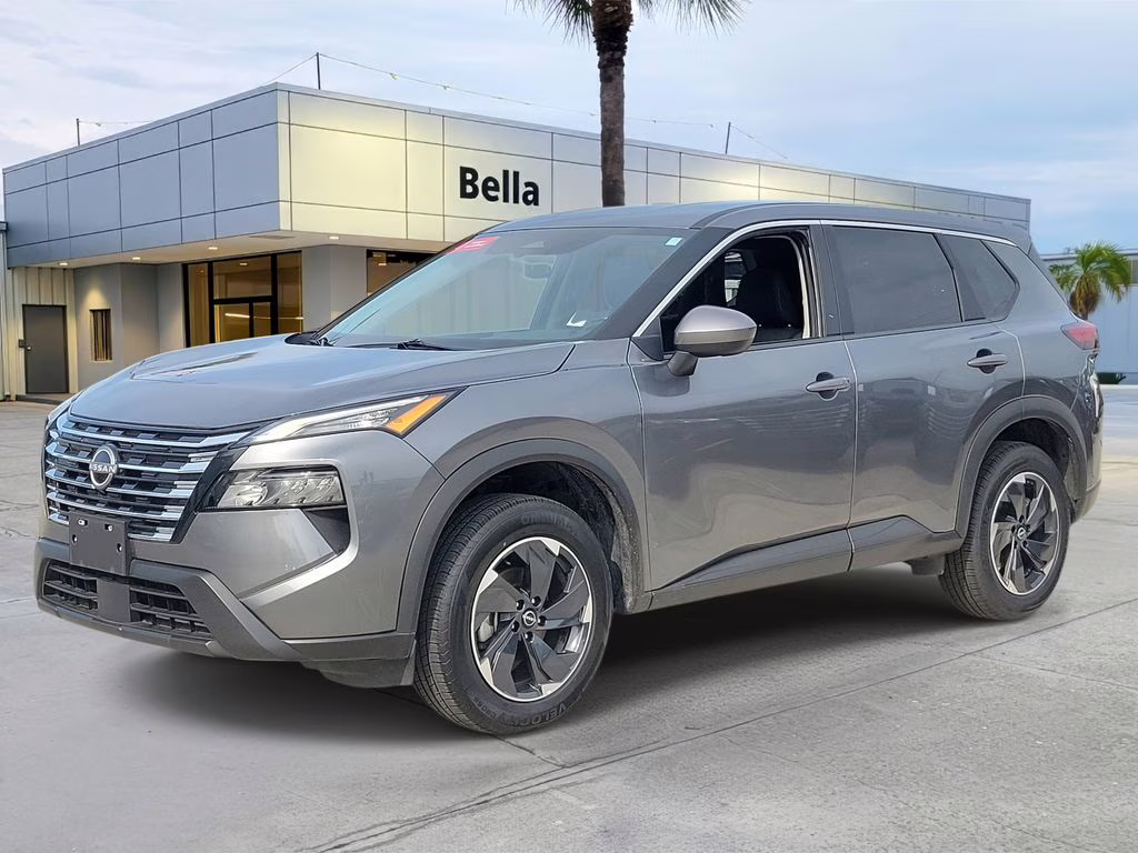 2025 Gun Metallic Nissan Rogue SV AWD SUV