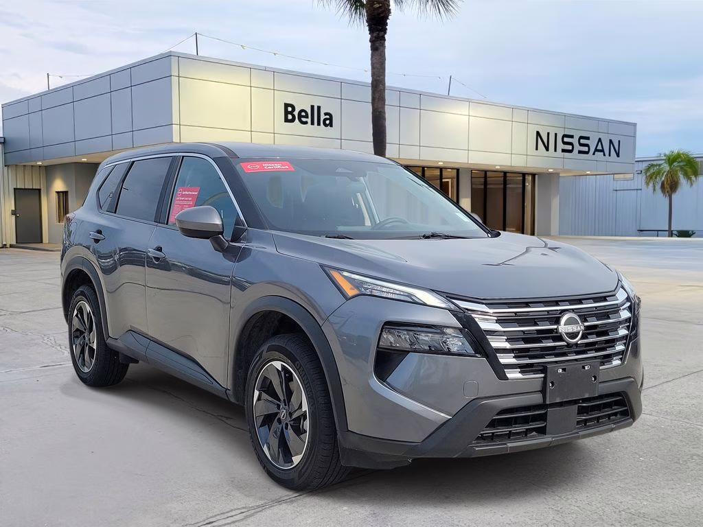 2025 Gun Metallic Nissan Rogue SV AWD SUV