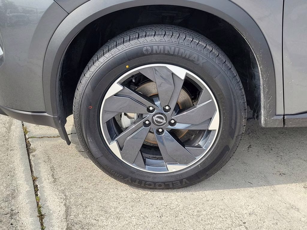 2025 Gun Metallic Nissan Rogue SV AWD SUV