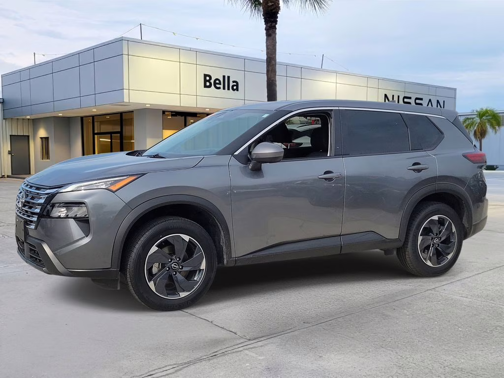 2025 Gun Metallic Nissan Rogue SV AWD SUV