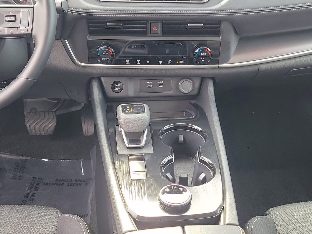 2025 Gun Metallic Nissan Rogue SV AWD SUV