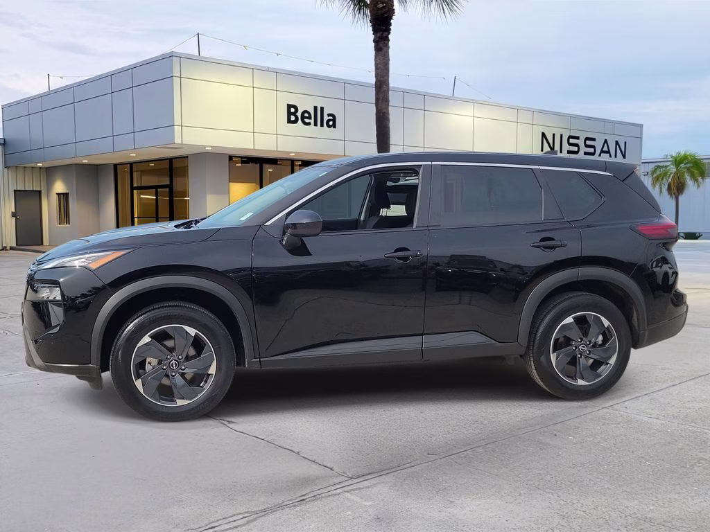 2025 Super Black Nissan Rogue SV AWD SUV
