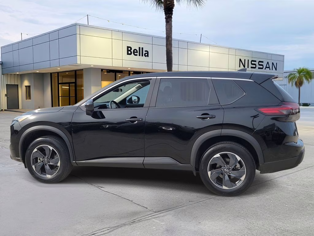 2025 Super Black Nissan Rogue SV AWD SUV