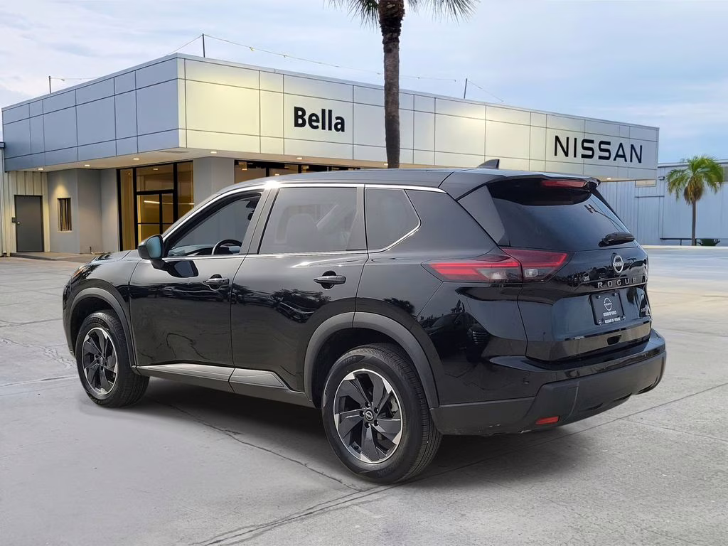 2025 Super Black Nissan Rogue SV AWD SUV