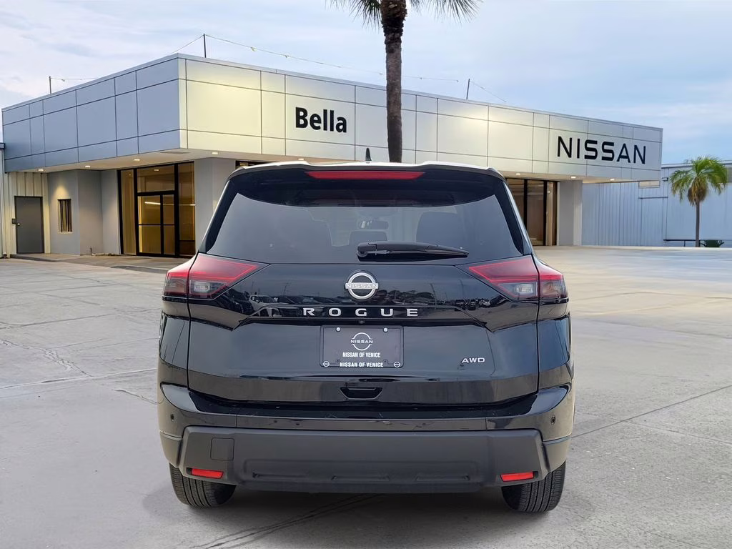 2025 Super Black Nissan Rogue SV AWD SUV