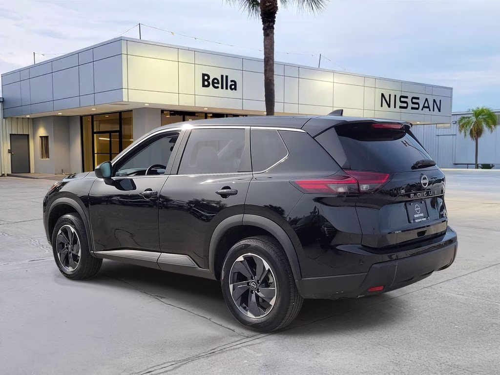 2025 Super Black Nissan Rogue SV AWD SUV
