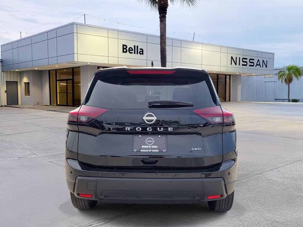 2025 Super Black Nissan Rogue SV AWD SUV