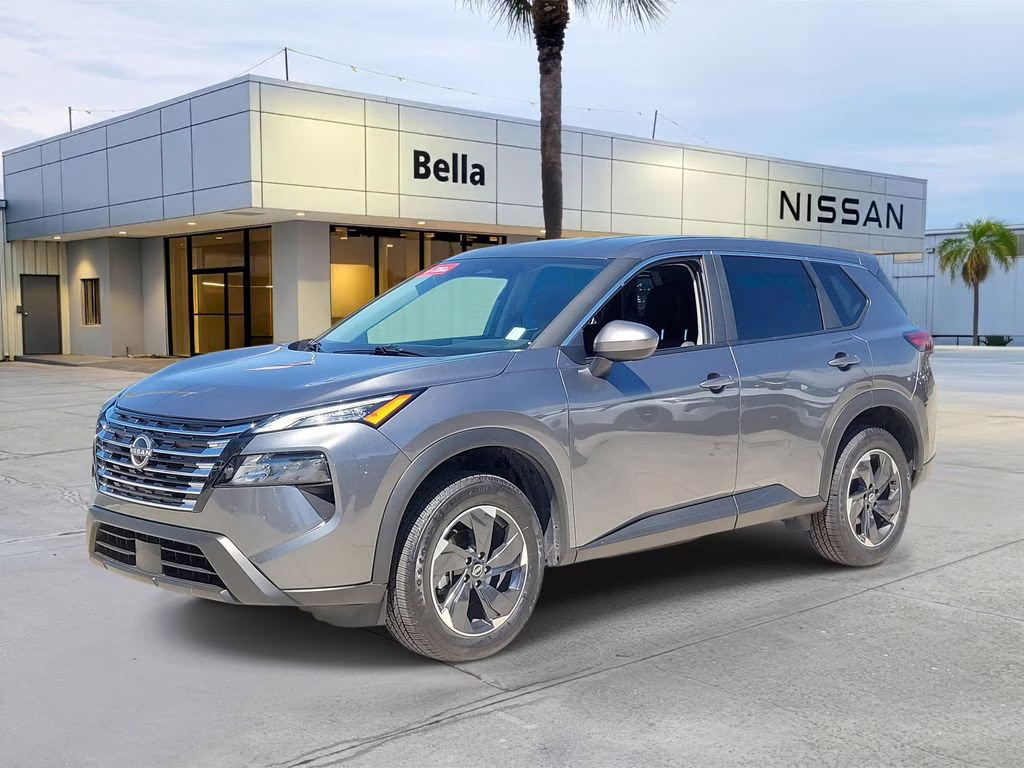 2025 Gun Metallic Nissan Rogue SV AWD SUV