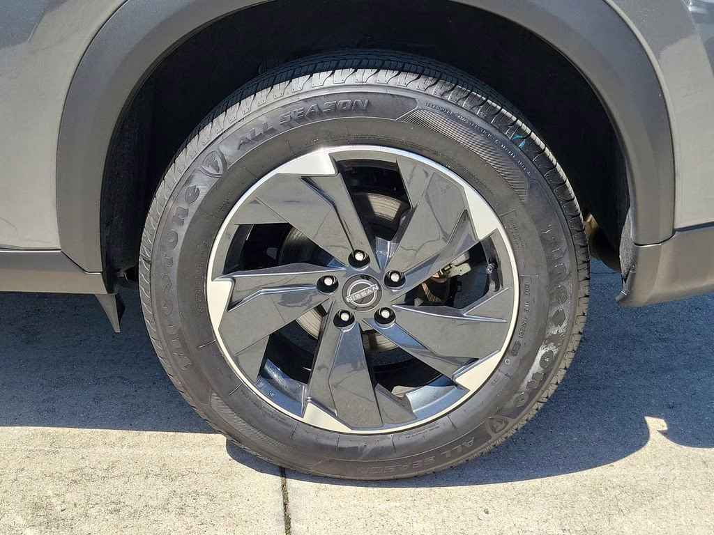 2025 Gun Metallic Nissan Rogue SV AWD SUV