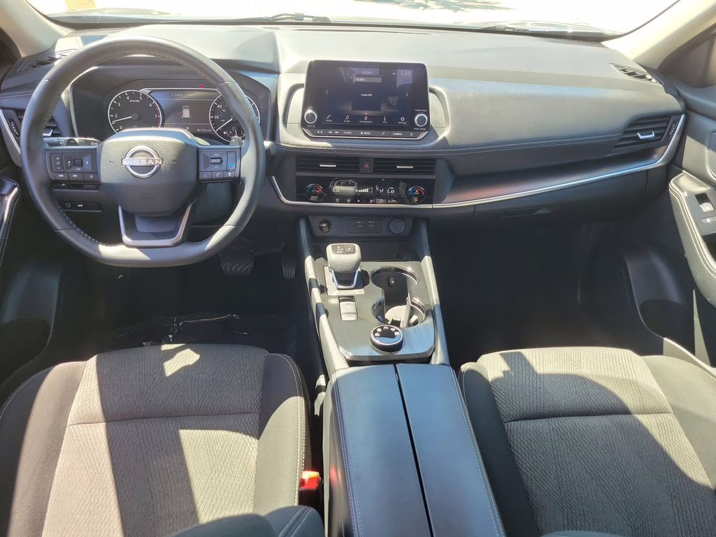 2025 Gun Metallic Nissan Rogue SV AWD SUV