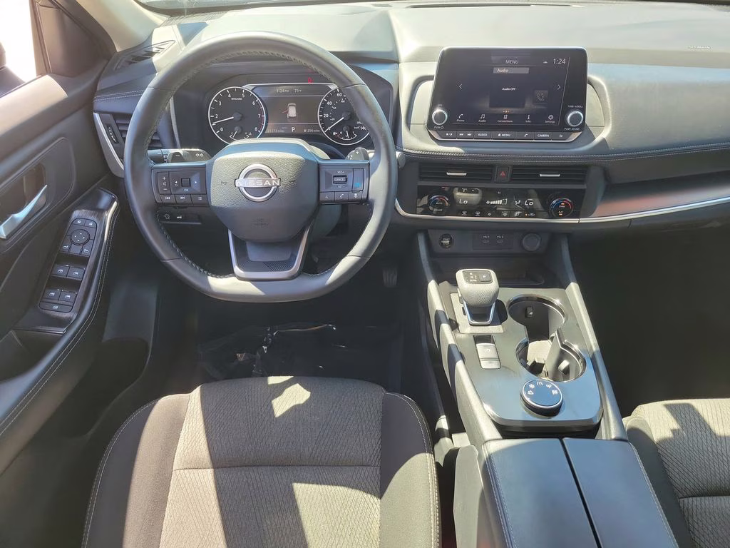 2025 Gun Metallic Nissan Rogue SV AWD SUV