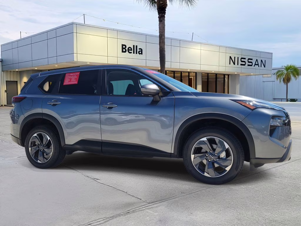 2025 Gun Metallic Nissan Rogue SV AWD SUV