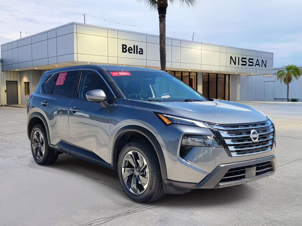 2025 Gun Metallic Nissan Rogue SV AWD SUV