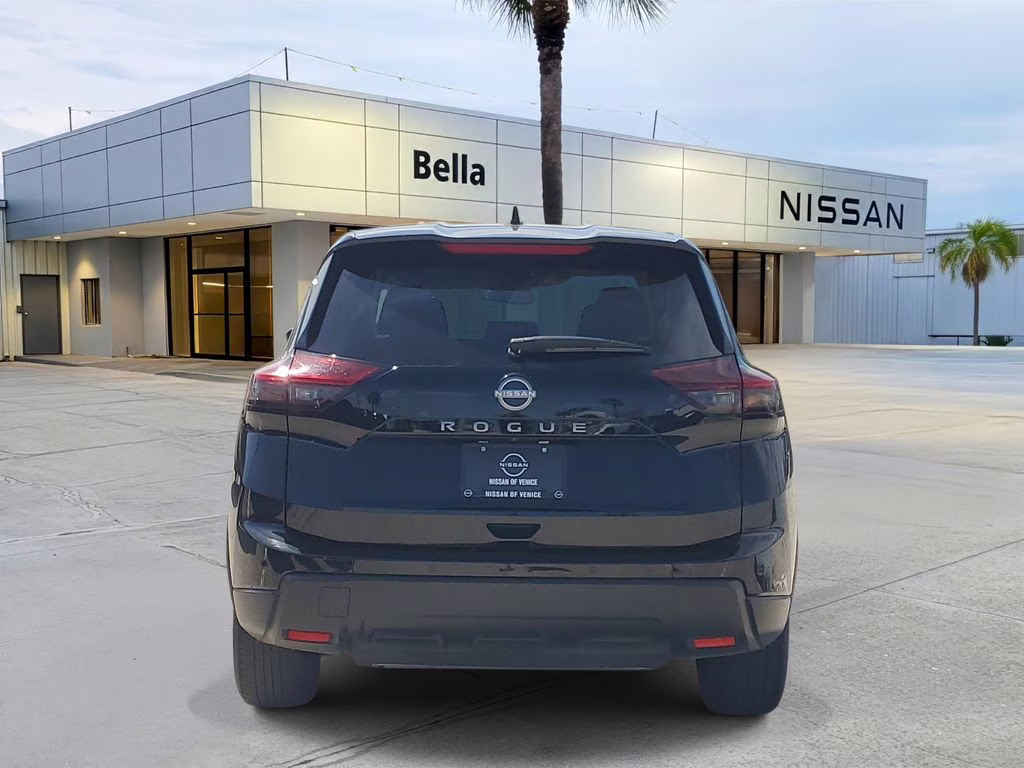 2025 Super Black Nissan Rogue SV FWD SUV