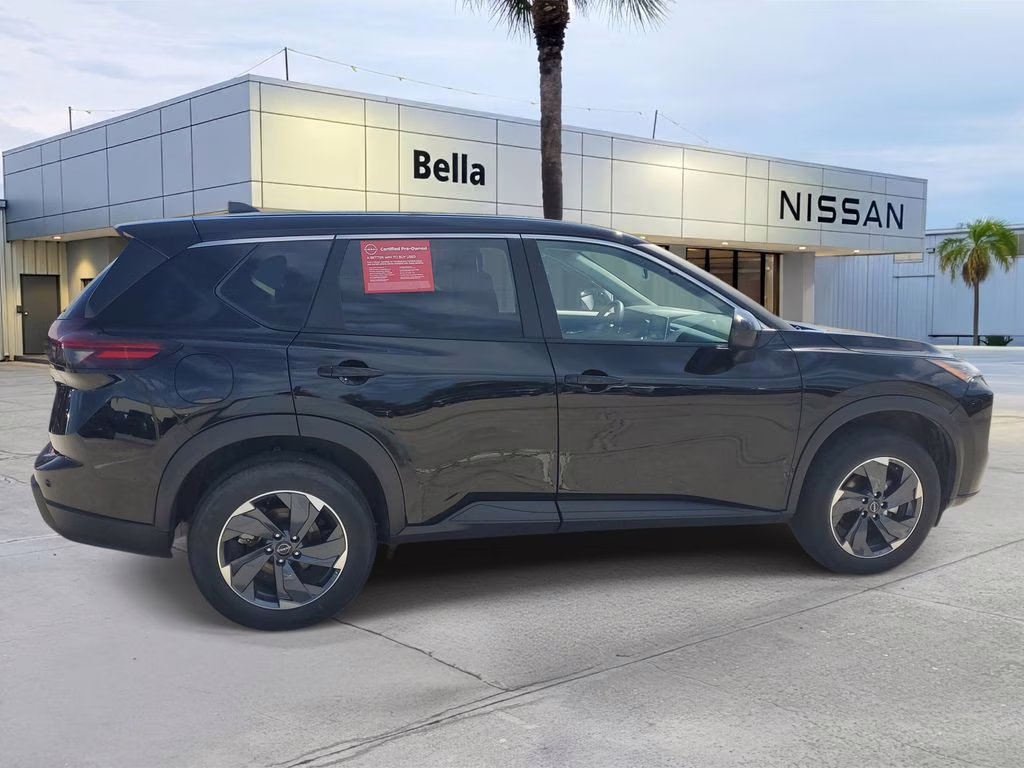 2025 Super Black Nissan Rogue SV FWD SUV