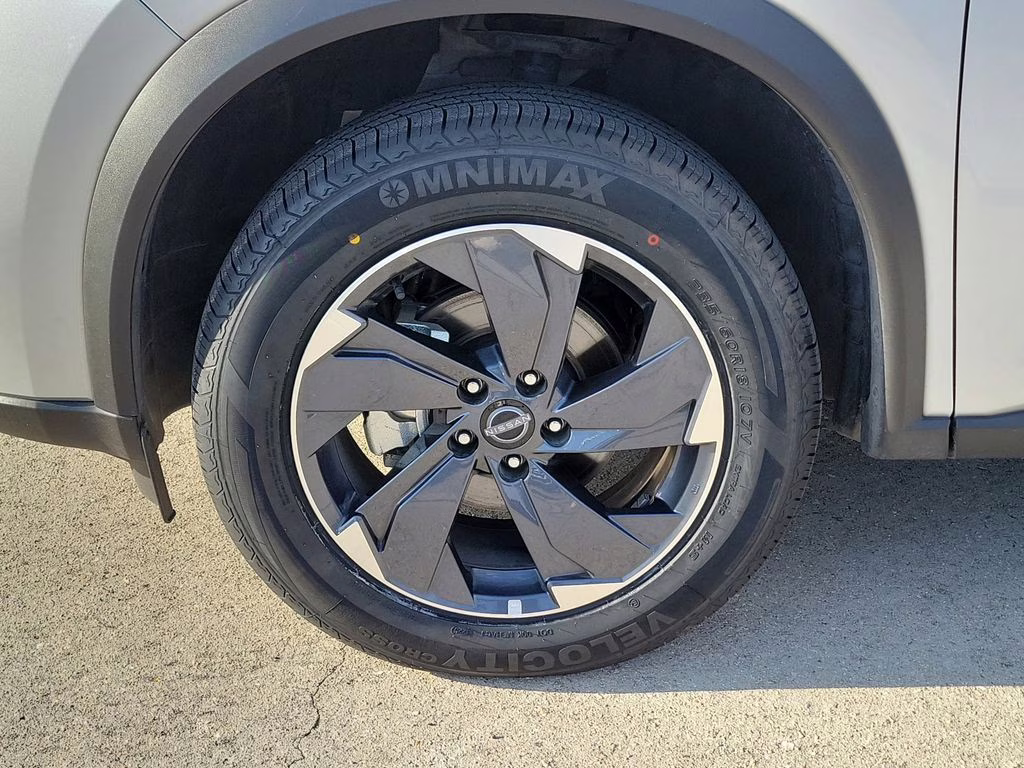 2025 Brilliant Silver Metallic Nissan Rogue SV FWD SUV