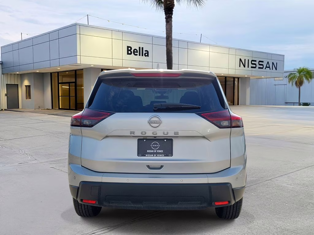 2025 Brilliant Silver Metallic Nissan Rogue SV FWD SUV