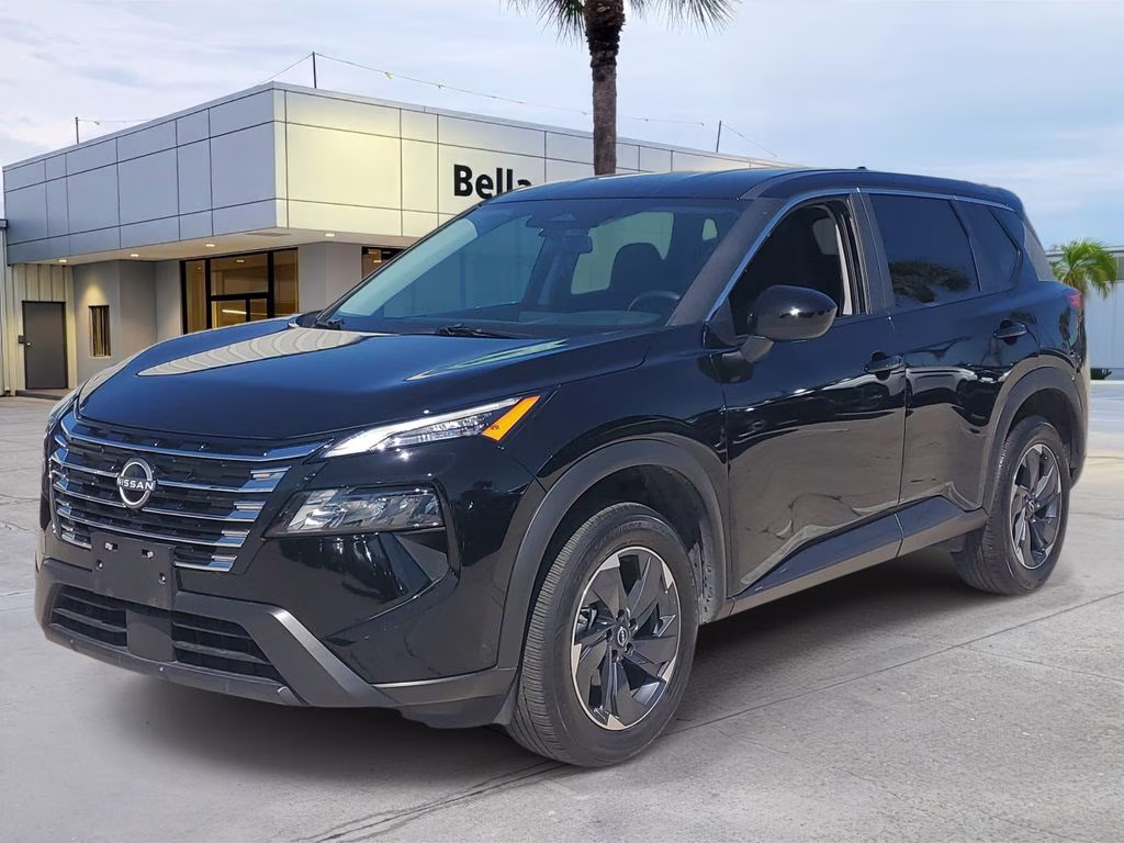 2025 Super Black Nissan Rogue SV FWD SUV