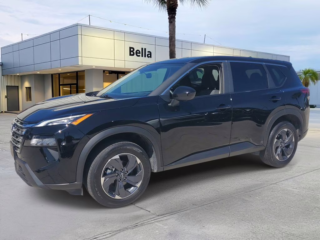 2025 Super Black Nissan Rogue SV FWD SUV
