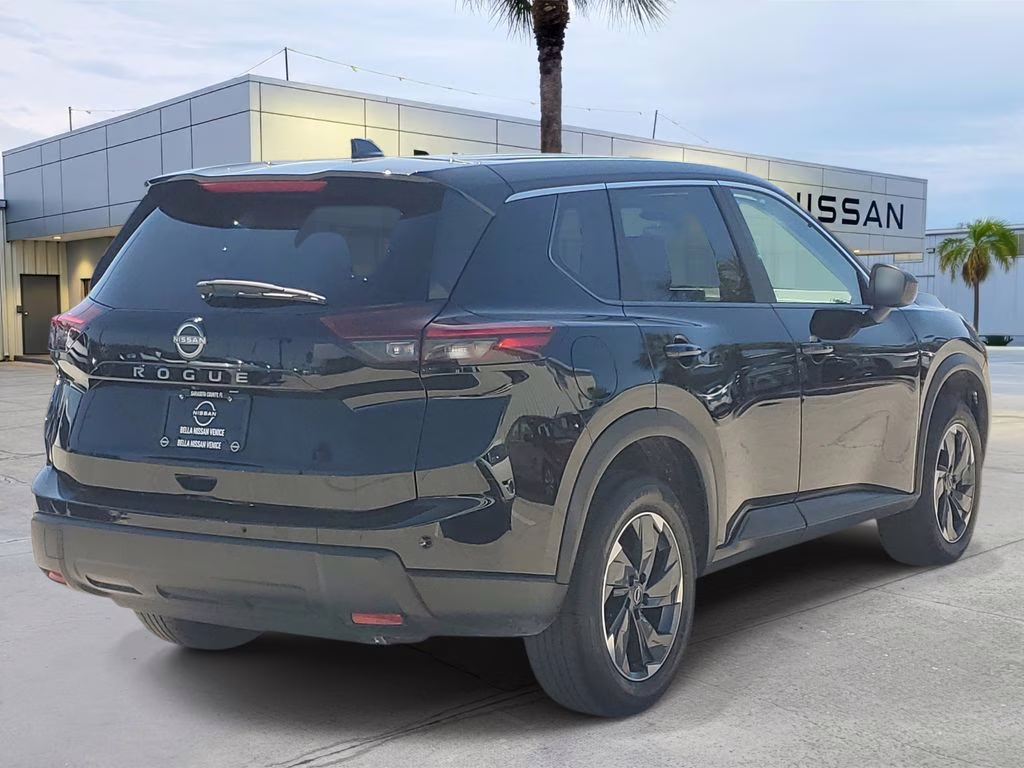 2025 Super Black Nissan Rogue SV FWD SUV