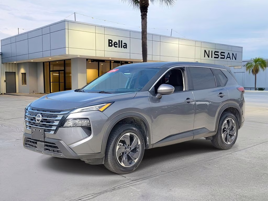 2025 Gun Metallic Nissan Rogue SV FWD SUV