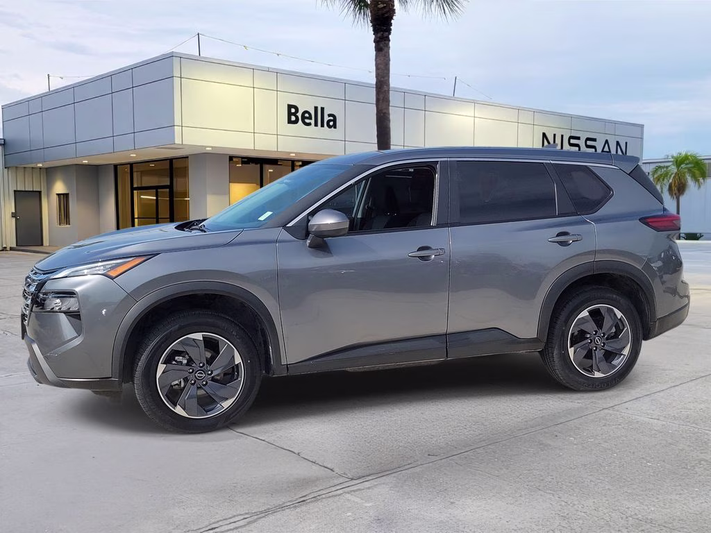 2025 Gun Metallic Nissan Rogue SV FWD SUV
