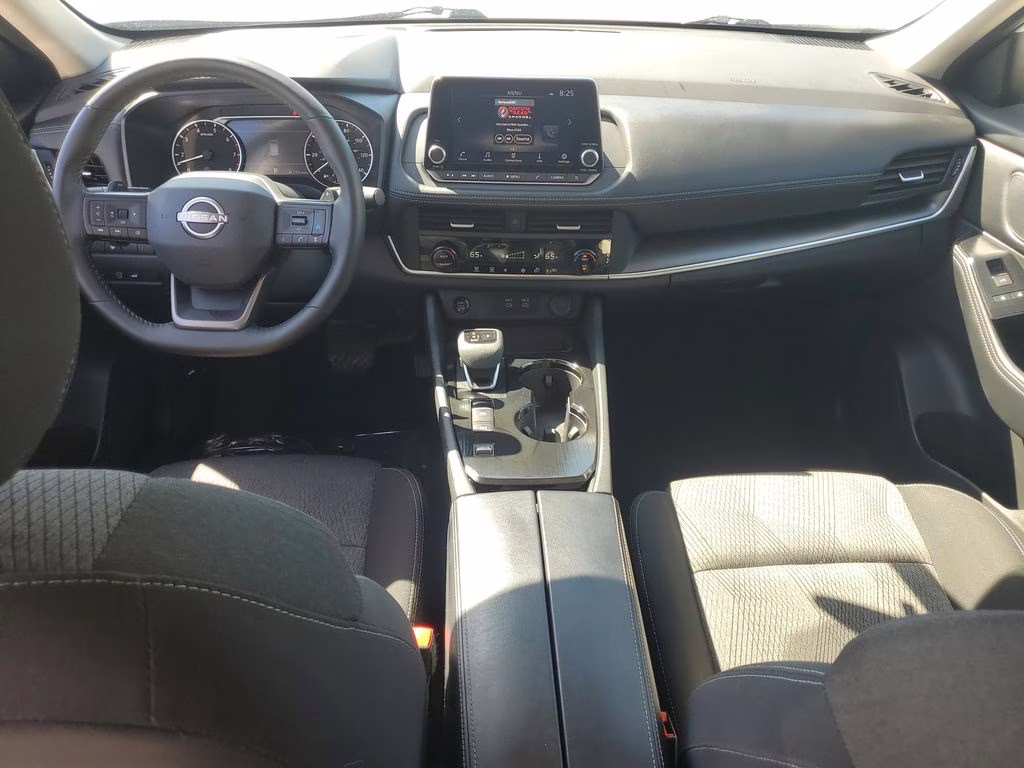 2025 Everest White Pearl Nissan Rogue SV FWD SUV