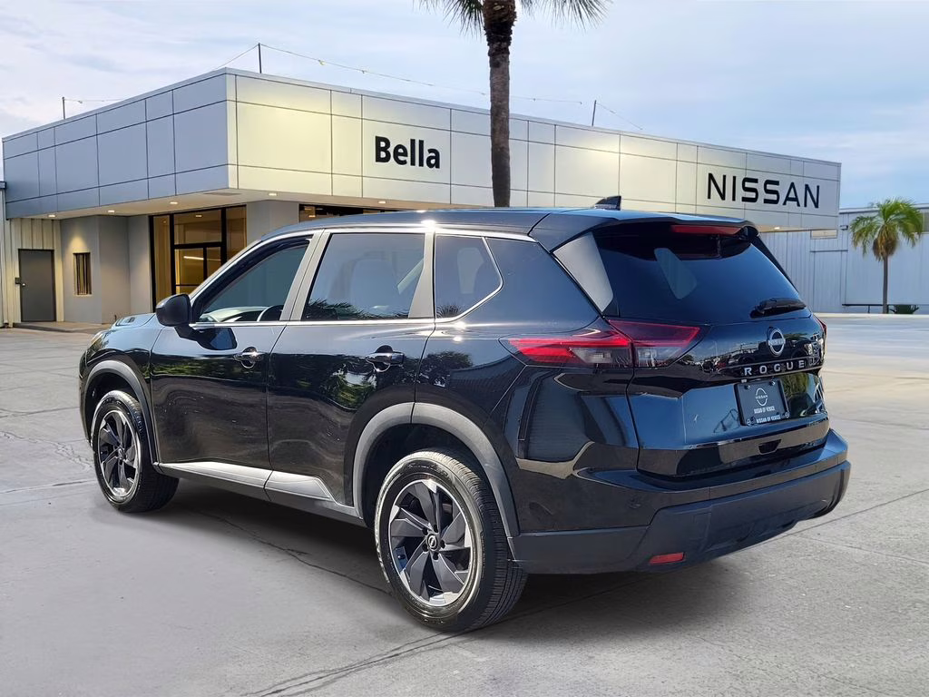 2025 Super Black Nissan Rogue SV FWD SUV
