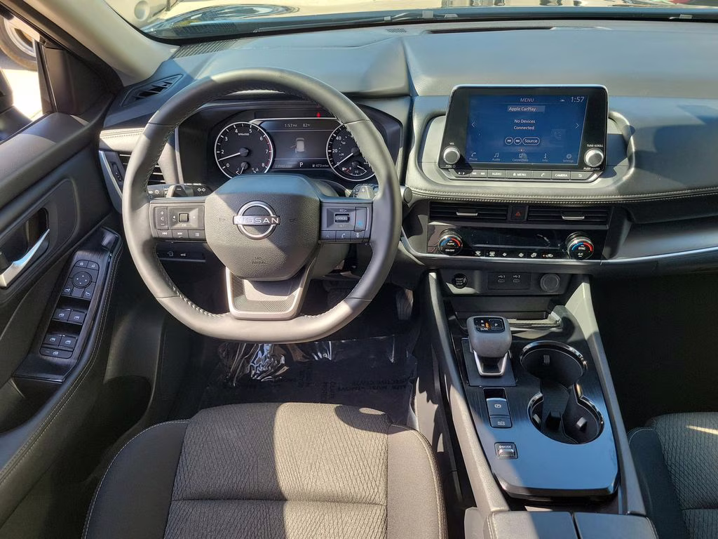 2025 Super Black Nissan Rogue SV FWD SUV
