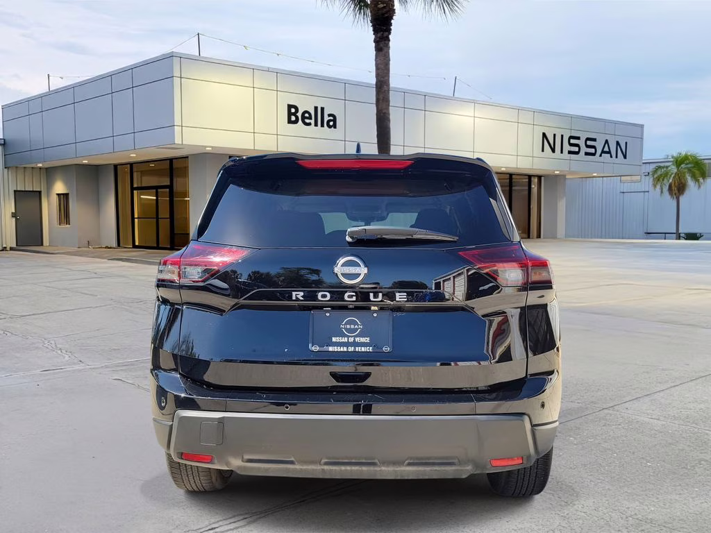 2025 Super Black Nissan Rogue SV FWD SUV