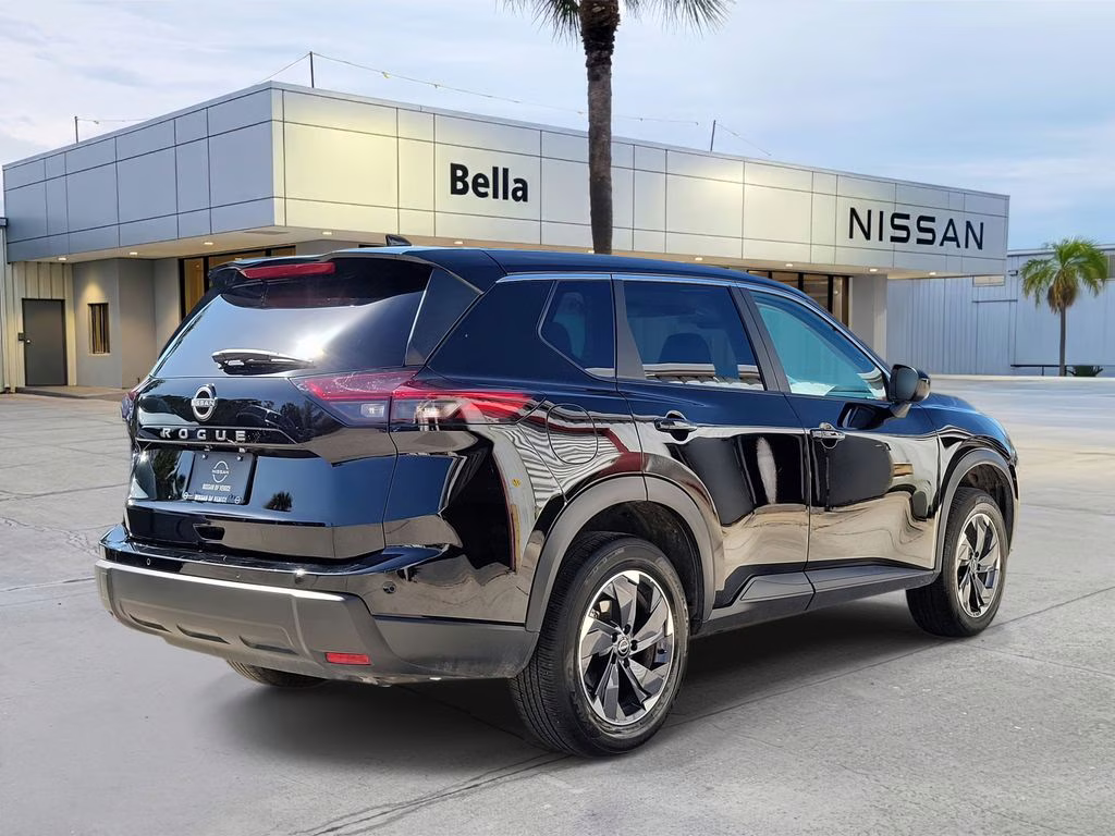2025 Super Black Nissan Rogue SV FWD SUV