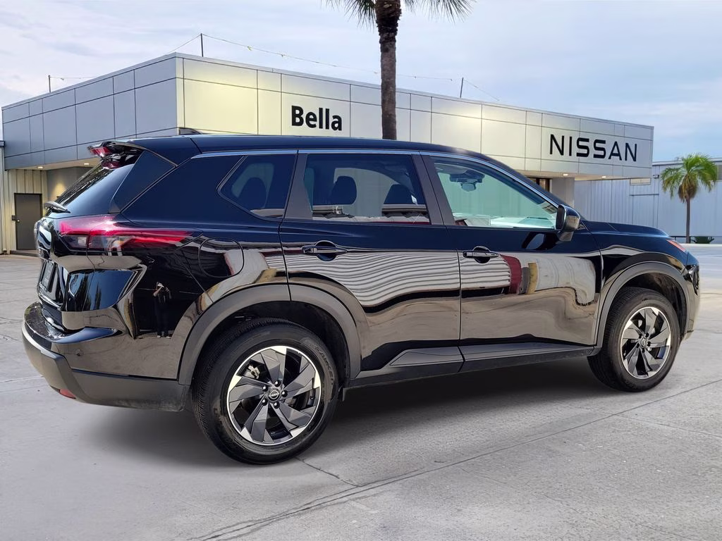 2025 Super Black Nissan Rogue SV FWD SUV
