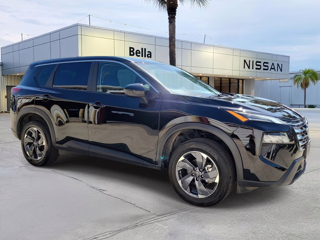 2025 Super Black Nissan Rogue SV FWD SUV