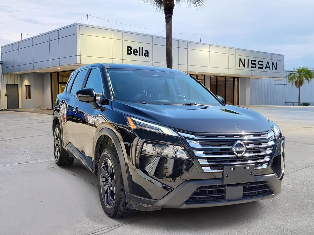 2025 Super Black Nissan Rogue SV FWD SUV