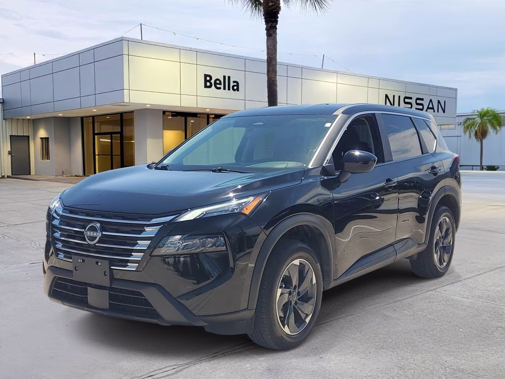 2025 Super Black Nissan Rogue SV FWD SUV