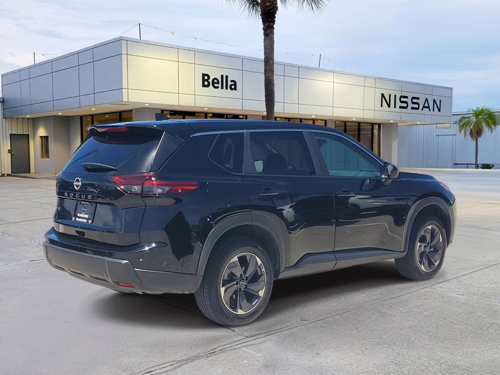 2025 Super Black Nissan Rogue SV FWD SUV
