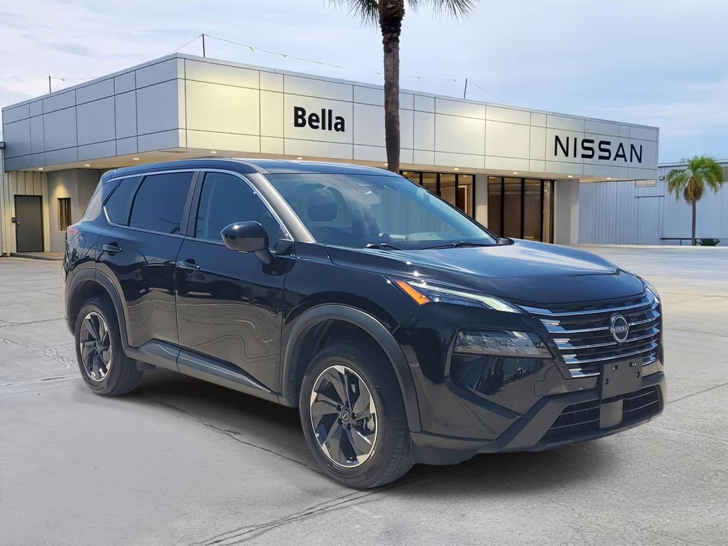 2025 Super Black Nissan Rogue SV FWD SUV