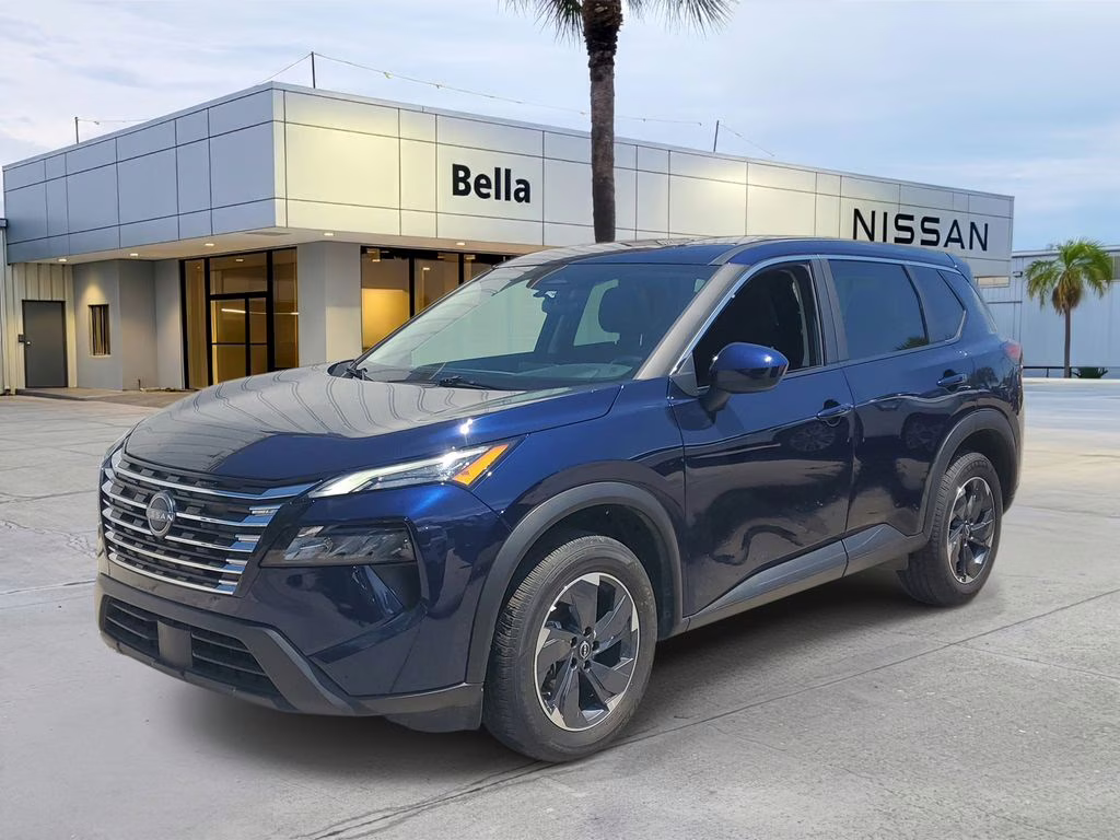 2025 Deep Ocean Blue Pearl Nissan Rogue SV FWD SUV