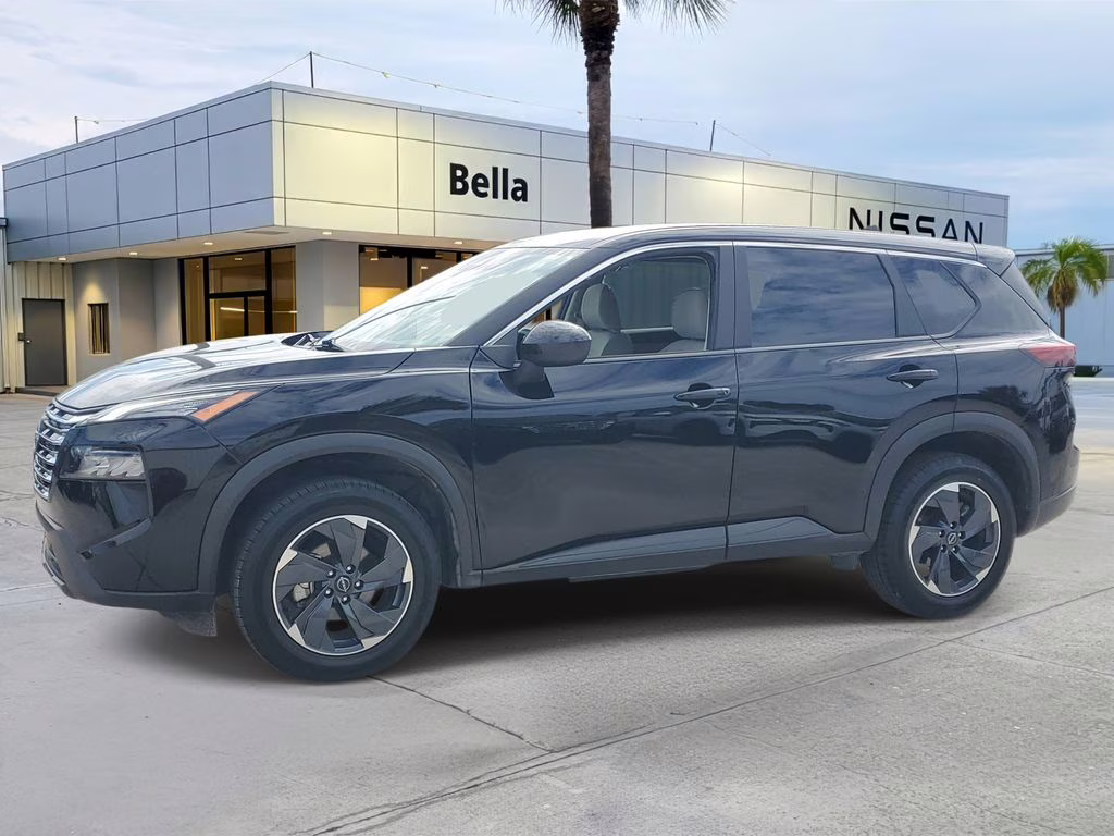 2025 Super Black Nissan Rogue SV FWD SUV