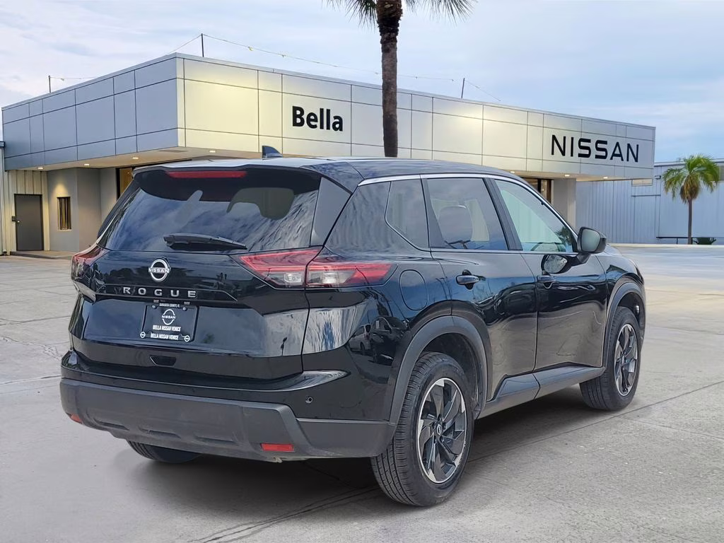 2025 Super Black Nissan Rogue SV FWD SUV