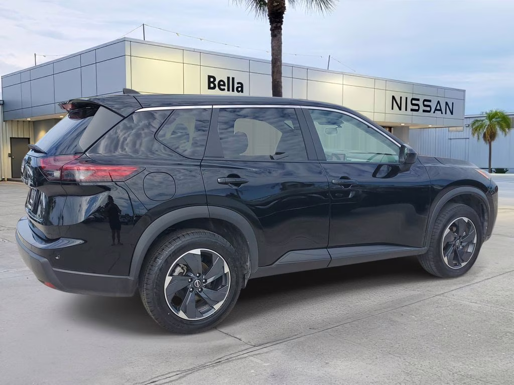 2025 Super Black Nissan Rogue SV FWD SUV