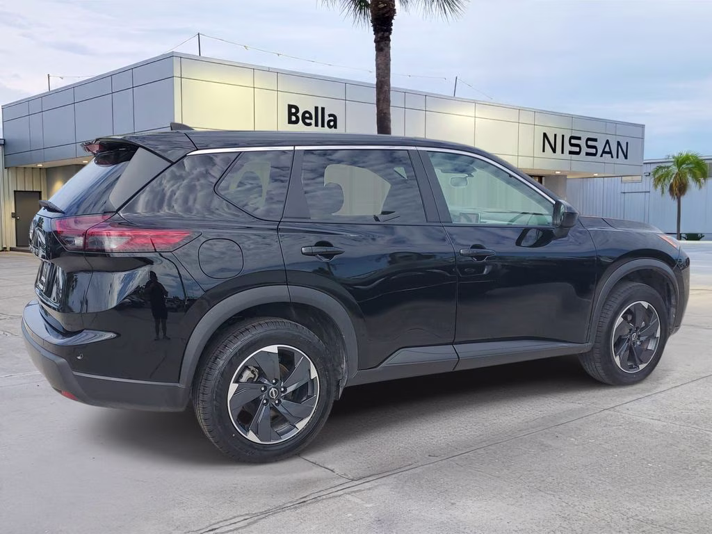2025 Super Black Nissan Rogue SV FWD SUV